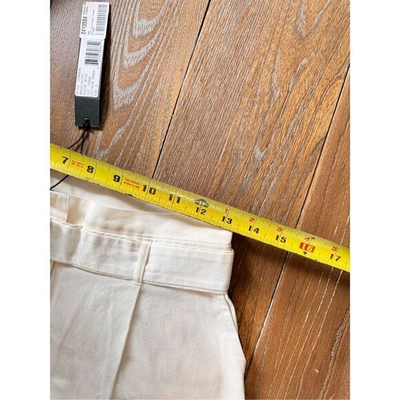 Elizabeth and James NWT High Waist Brady Shorts in Bone, Size Small - Picture 7 of 9